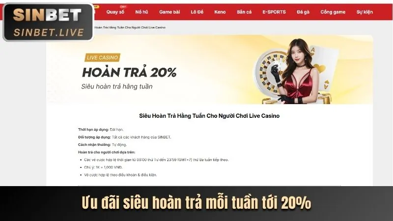 Hoàn trả không giới hạn 88 vn